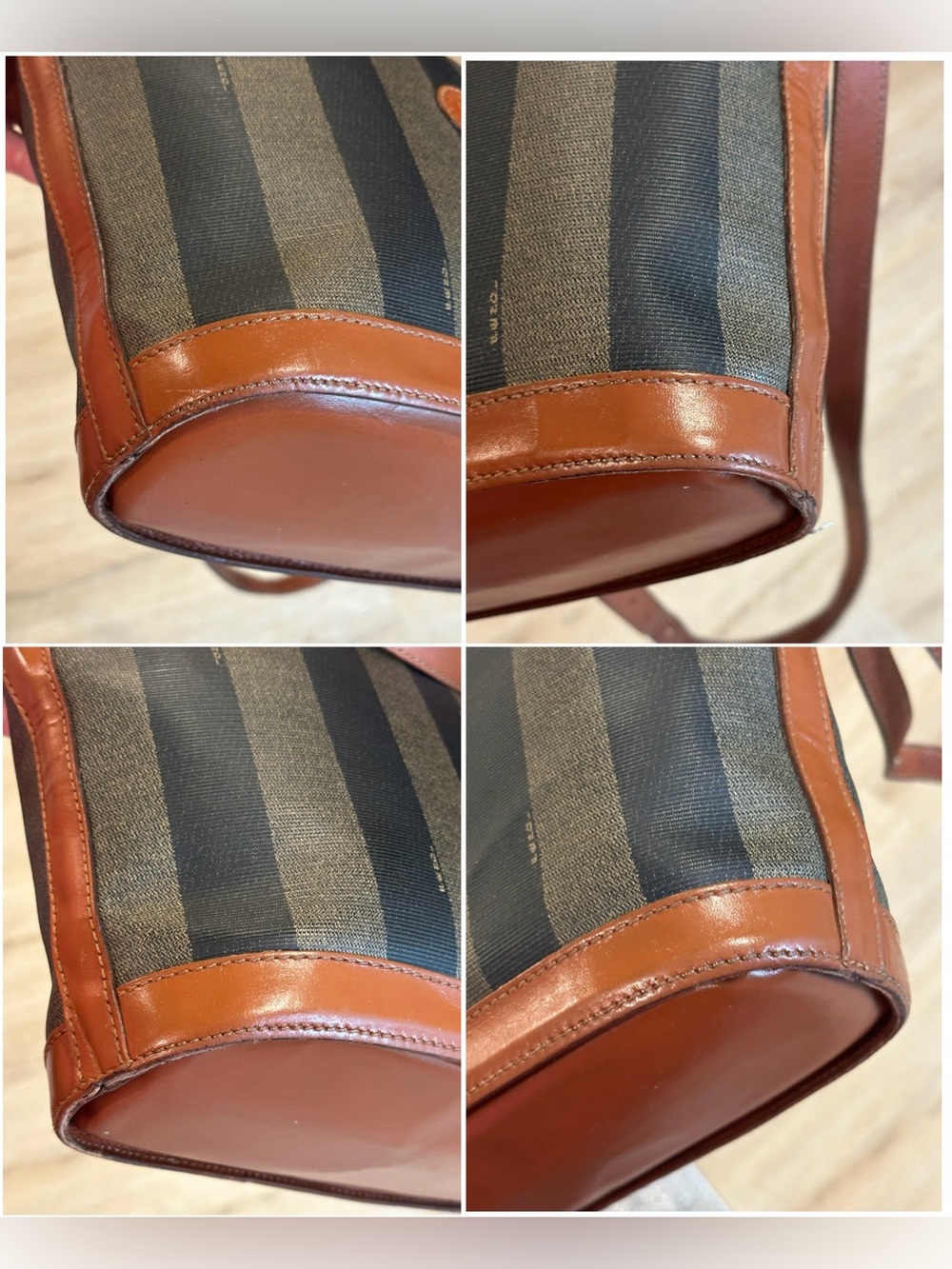 Fendi Pequin Vintage Bucket Bag - Picture 10 of 15